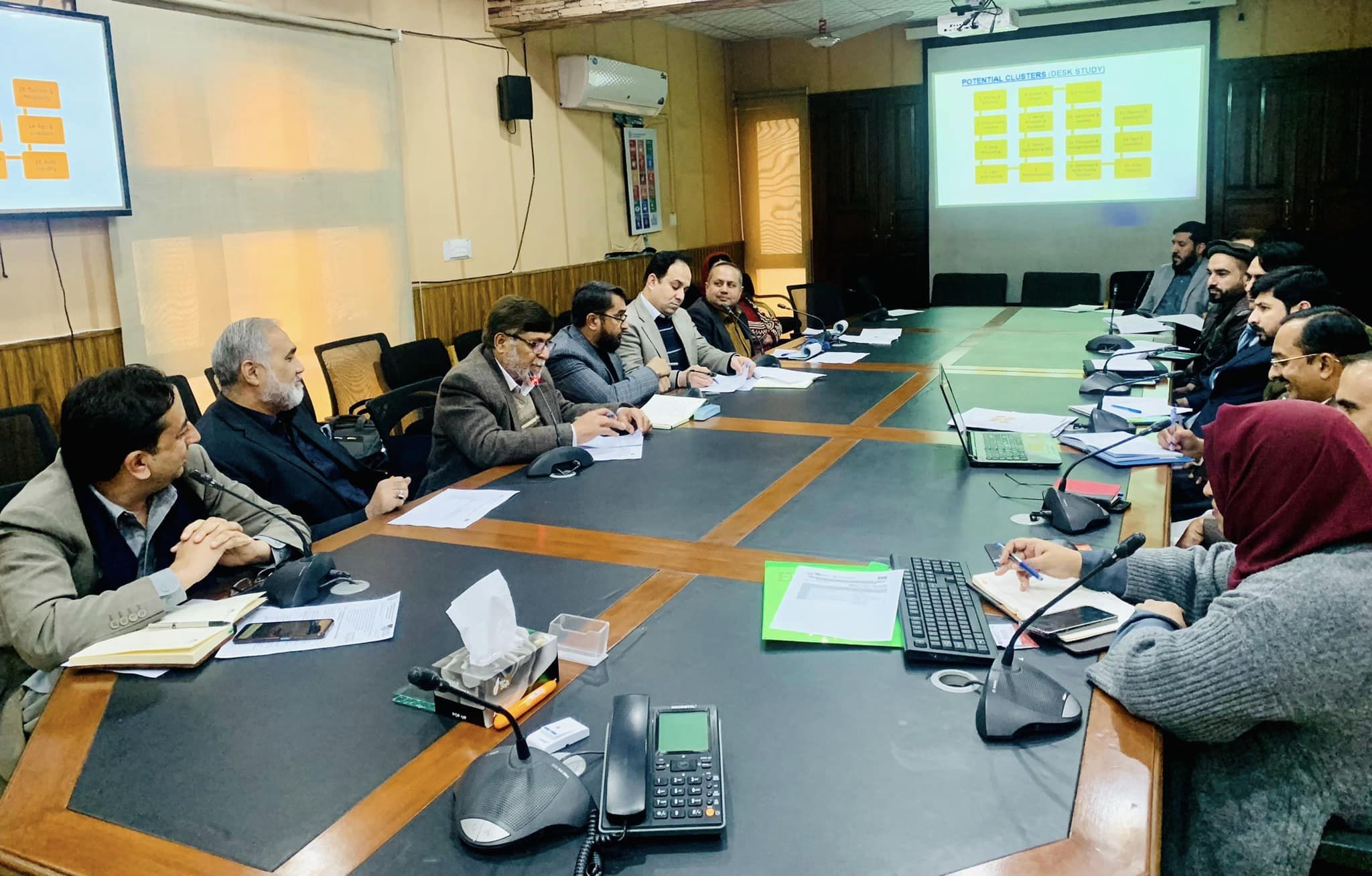 Consultative session on analysis of baseline industries and identification of investment opportunities in Greater Western Peshawar